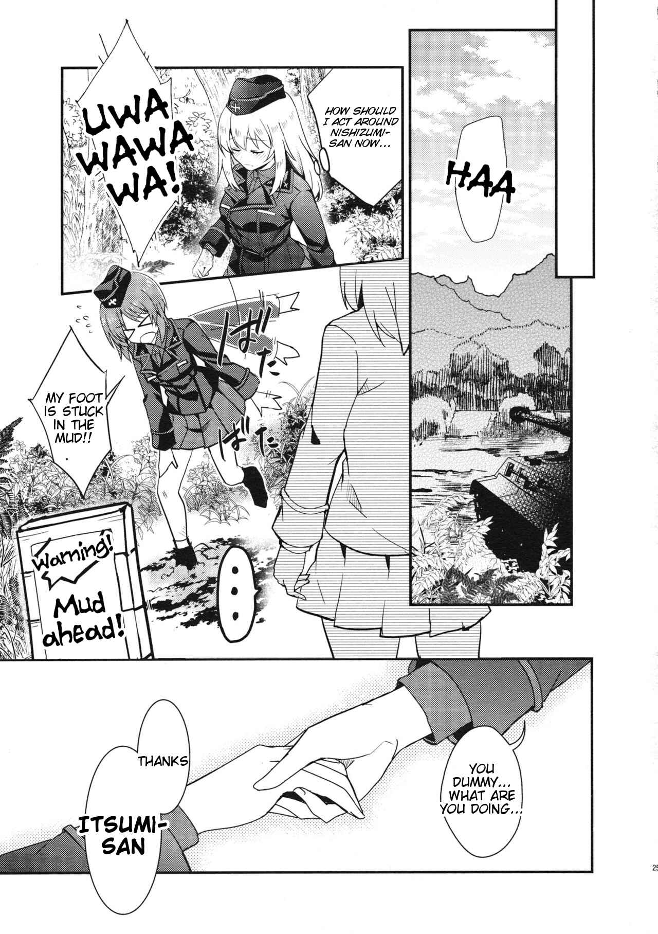 Page 27 Chapter Unknown_5b4b Girls und Panzer - Nishizumi Incident (Doujinshi)