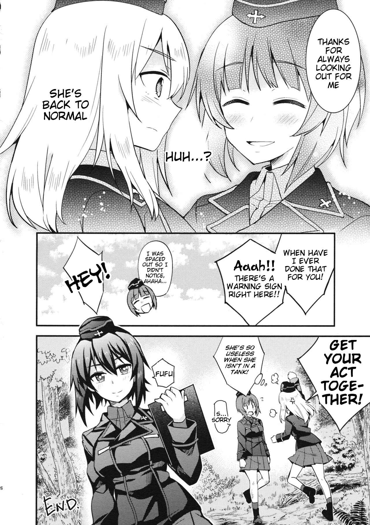 Page 28 Chapter Unknown_5b4b Girls und Panzer - Nishizumi Incident (Doujinshi)