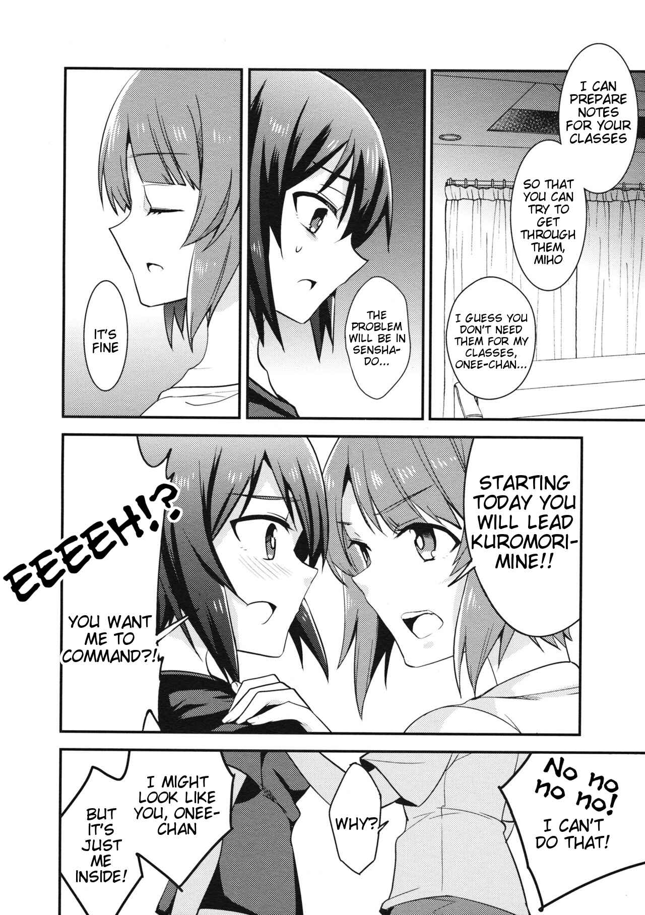 Page 4 Chapter Unknown_5b4b Girls und Panzer - Nishizumi Incident (Doujinshi)