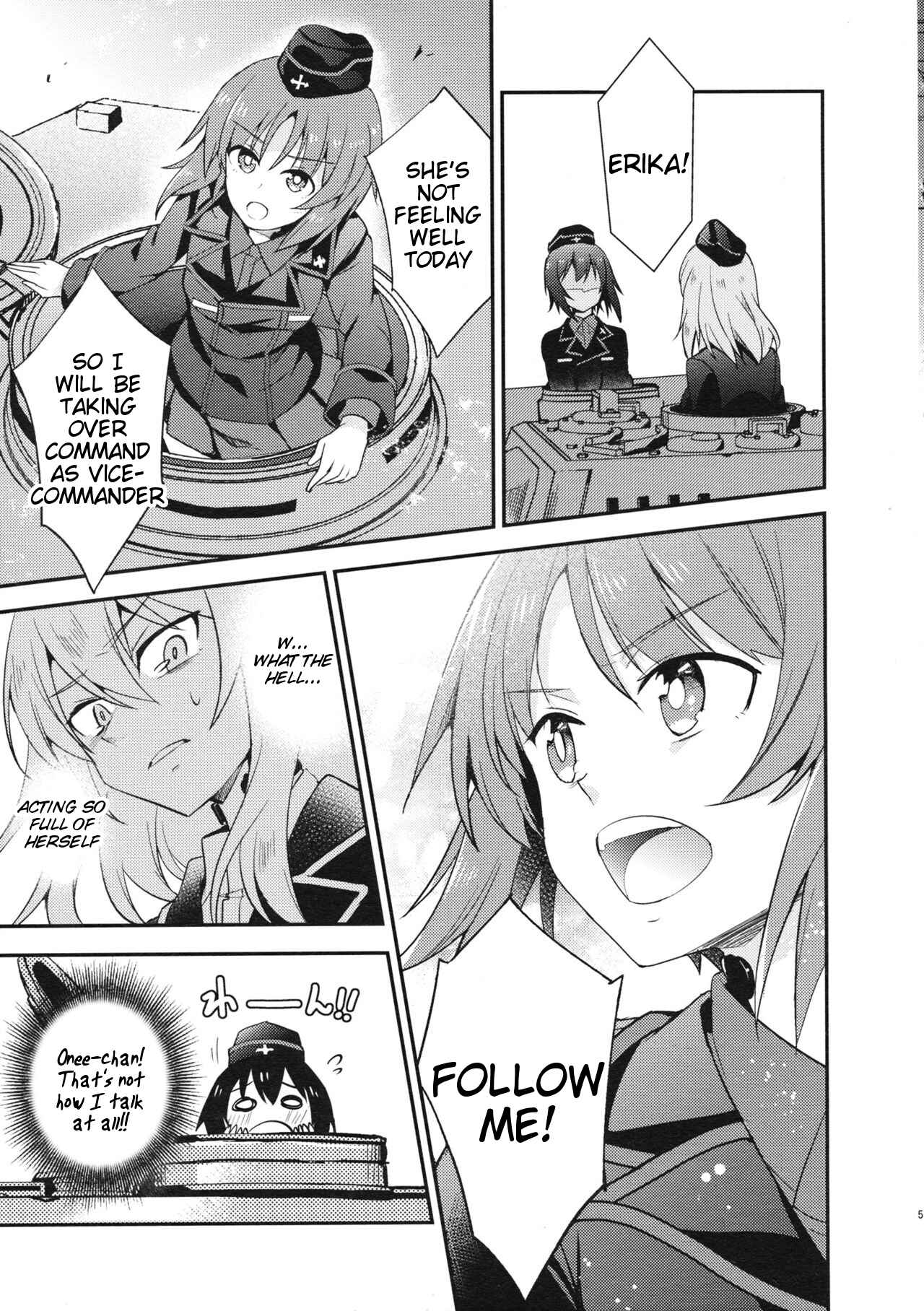 Page 7 Chapter Unknown_5b4b Girls und Panzer - Nishizumi Incident (Doujinshi)