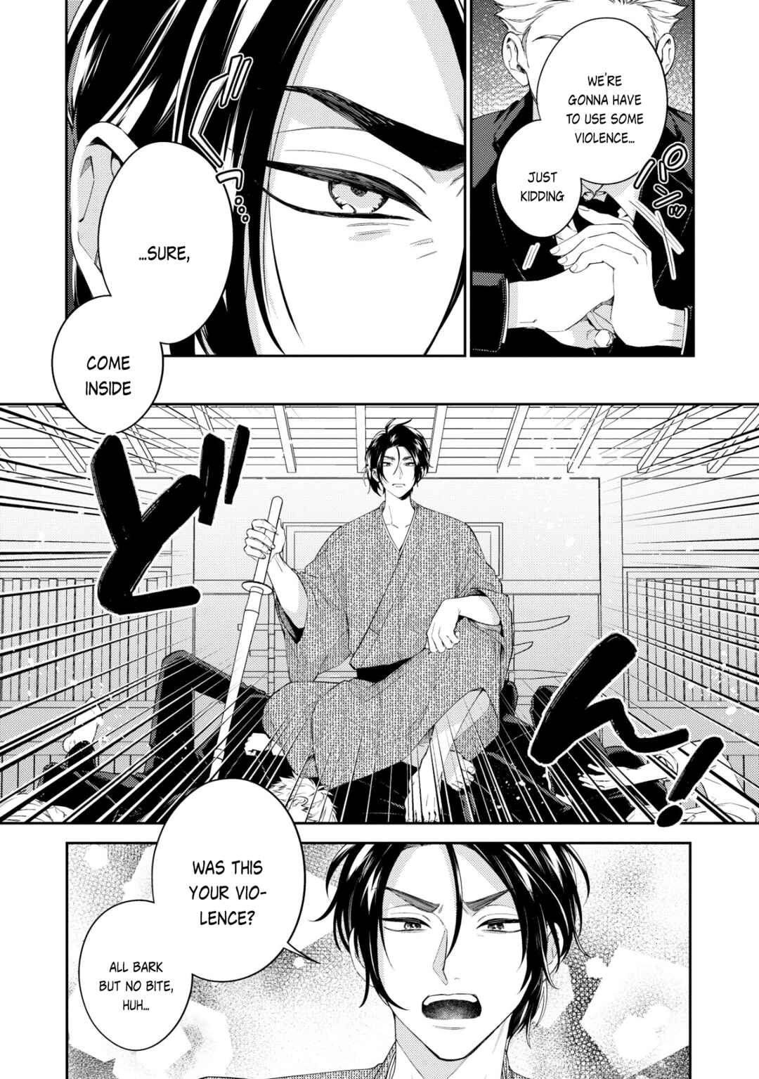 Page 12 Chapter 1 Samurai Omega to Akutoku Shachou