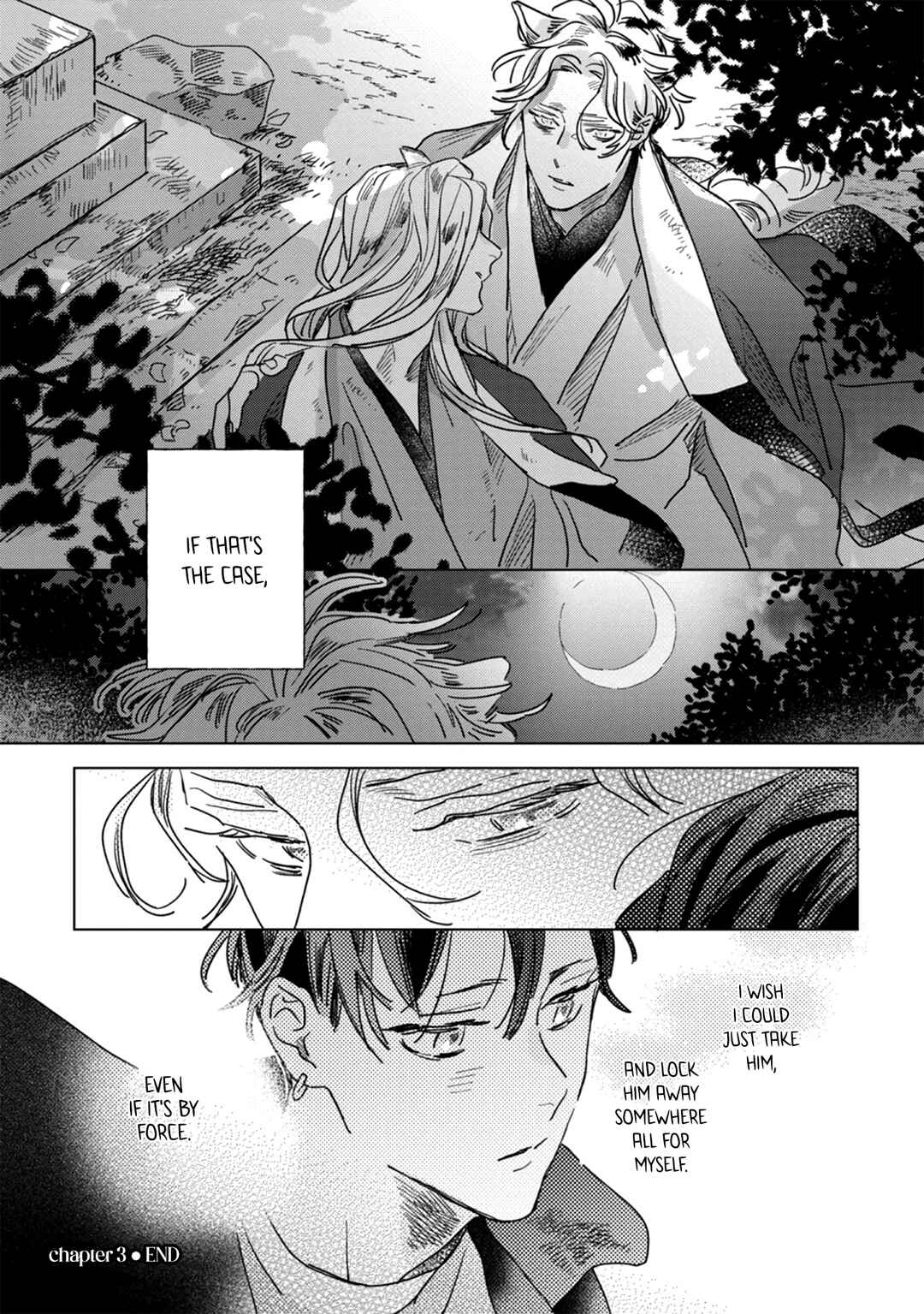 Page 34 Chapter 3 Tsuki wa Michikake Kemono no Koi