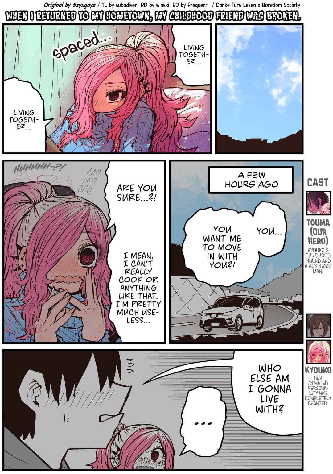 Page 1 Chapter 27 Jimoto ni Kaettekitara Osananajimi ga Kowareteta