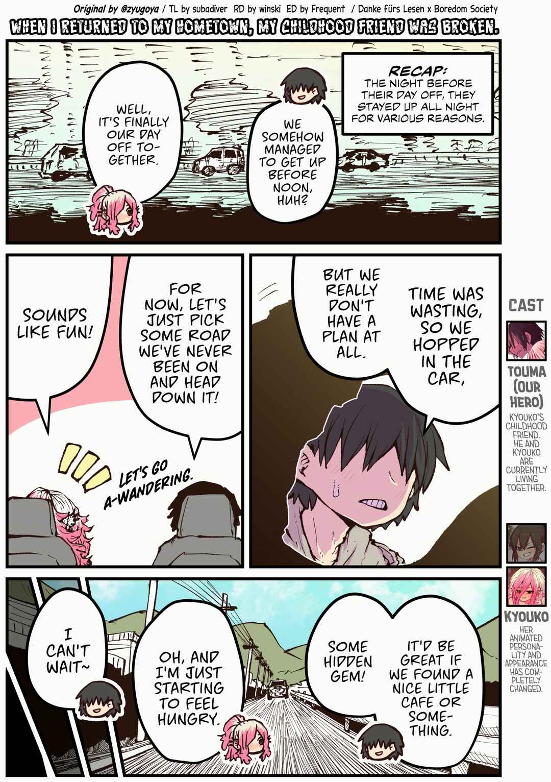 Page 1 Chapter 35 Jimoto ni Kaettekitara Osananajimi ga Kowareteta