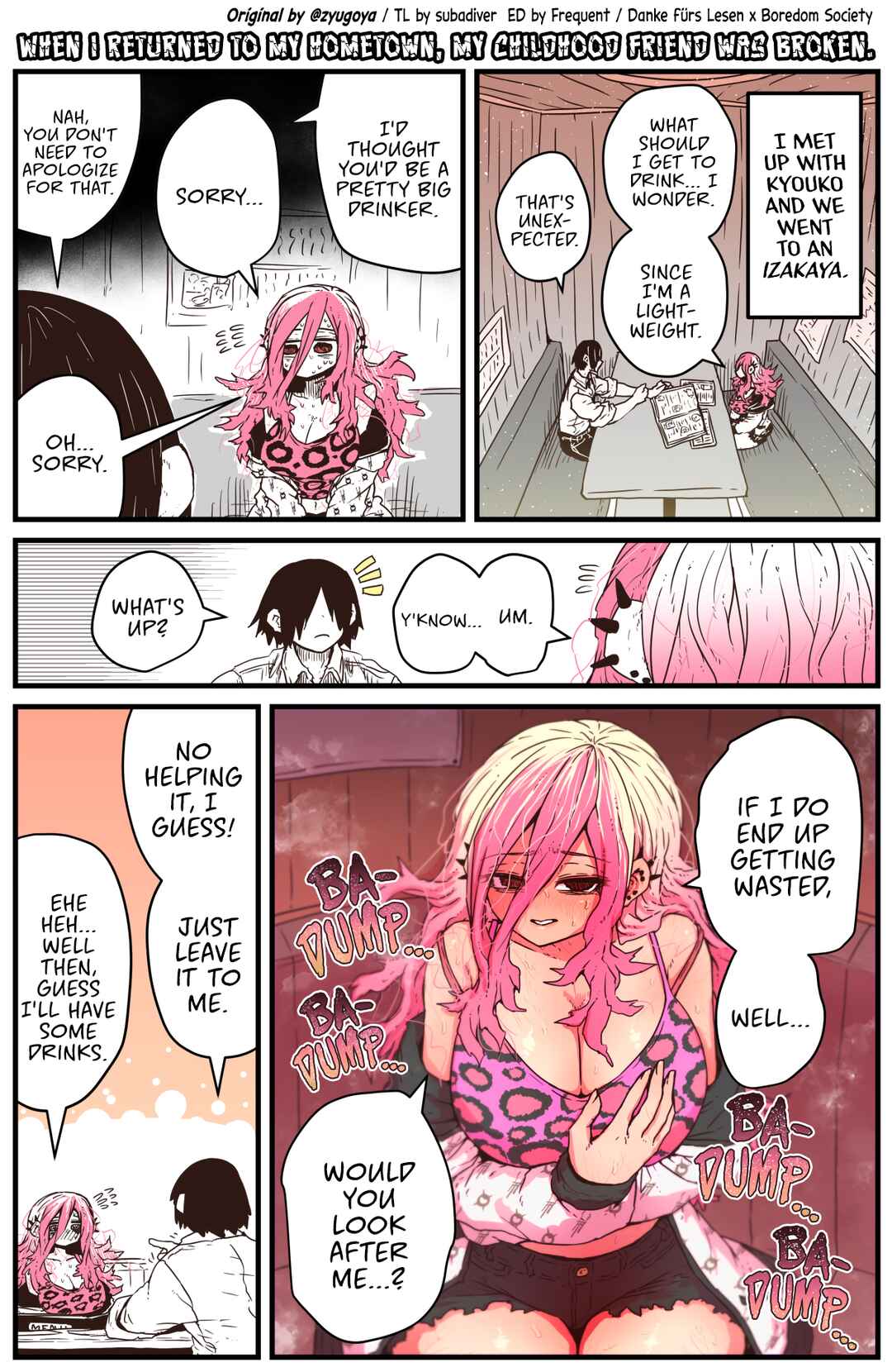 Page 1 Chapter 12 Jimoto ni Kaettekitara Osananajimi ga Kowareteta