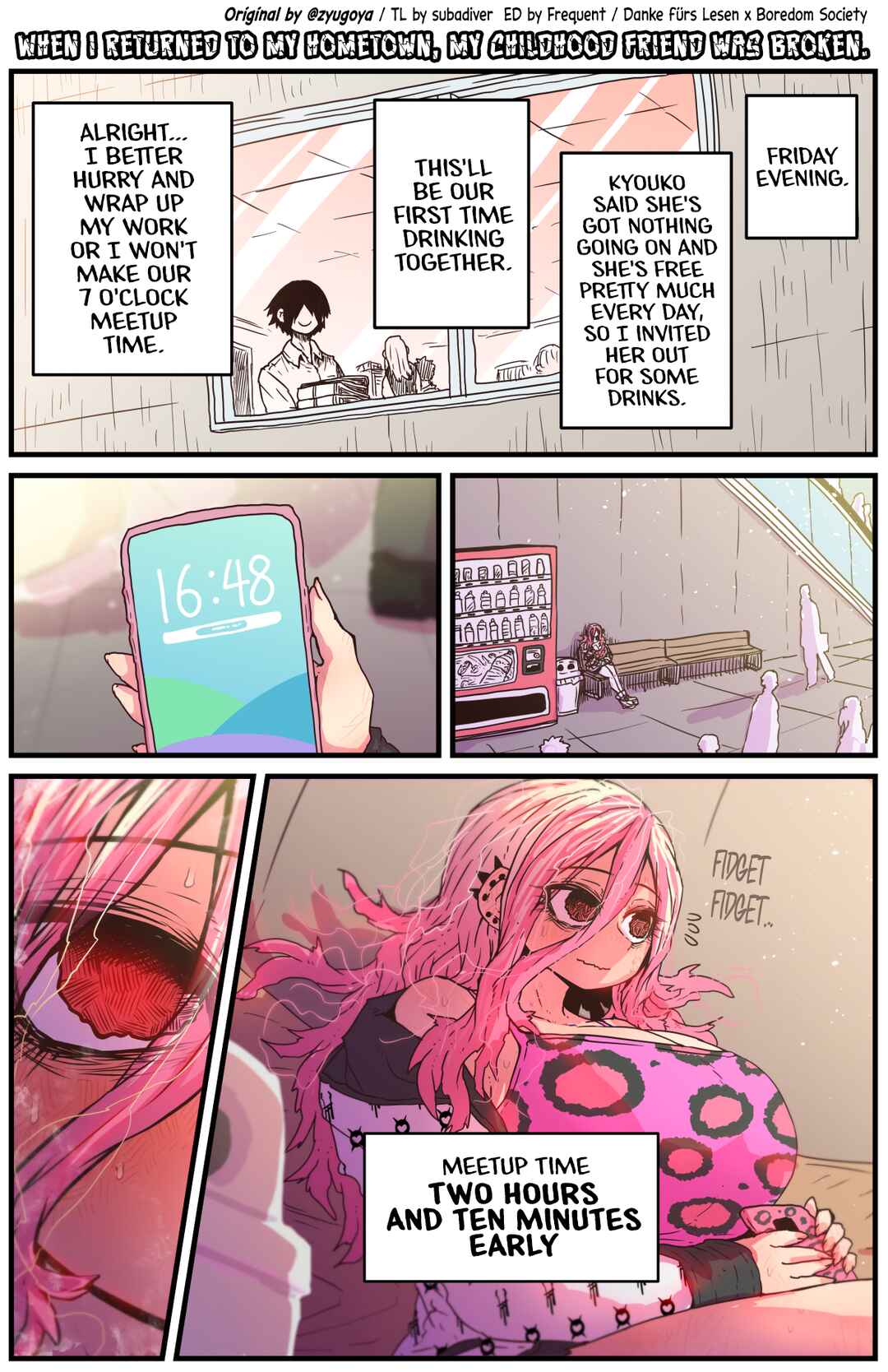 Page 1 Chapter 11 Jimoto ni Kaettekitara Osananajimi ga Kowareteta
