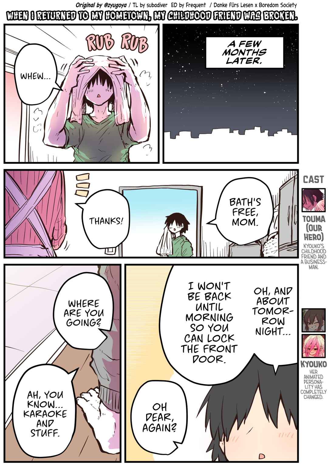 Page 1 Chapter 26 Jimoto ni Kaettekitara Osananajimi ga Kowareteta