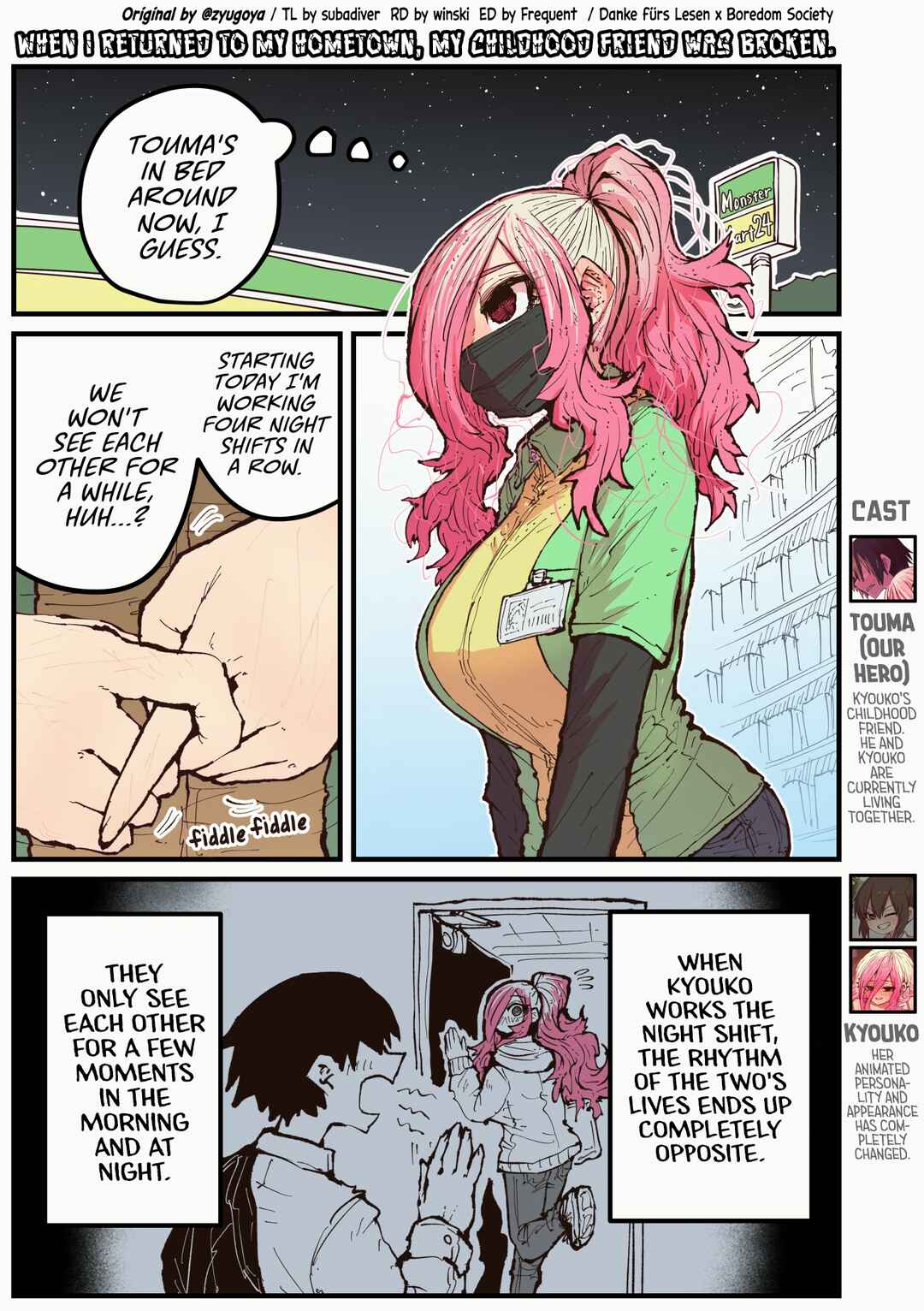 Page 1 Chapter 33 Jimoto ni Kaettekitara Osananajimi ga Kowareteta