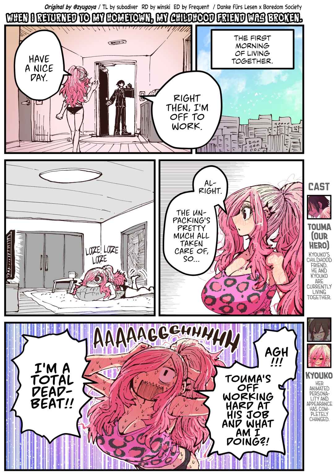 Page 1 Chapter 32 Jimoto ni Kaettekitara Osananajimi ga Kowareteta