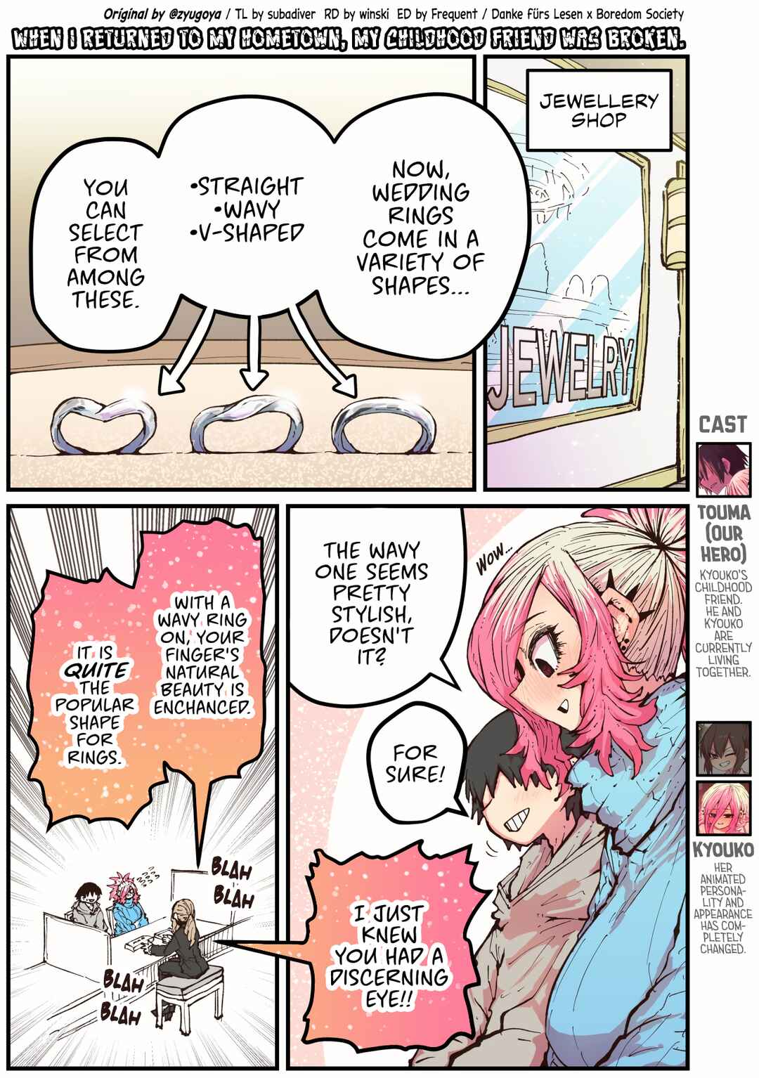 Page 1 Chapter 42 Jimoto ni Kaettekitara Osananajimi ga Kowareteta