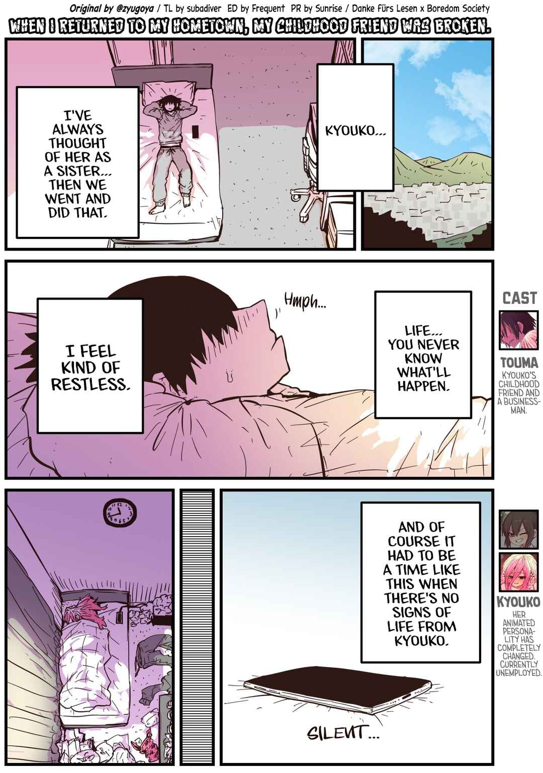 Page 1 Chapter 19 Jimoto ni Kaettekitara Osananajimi ga Kowareteta