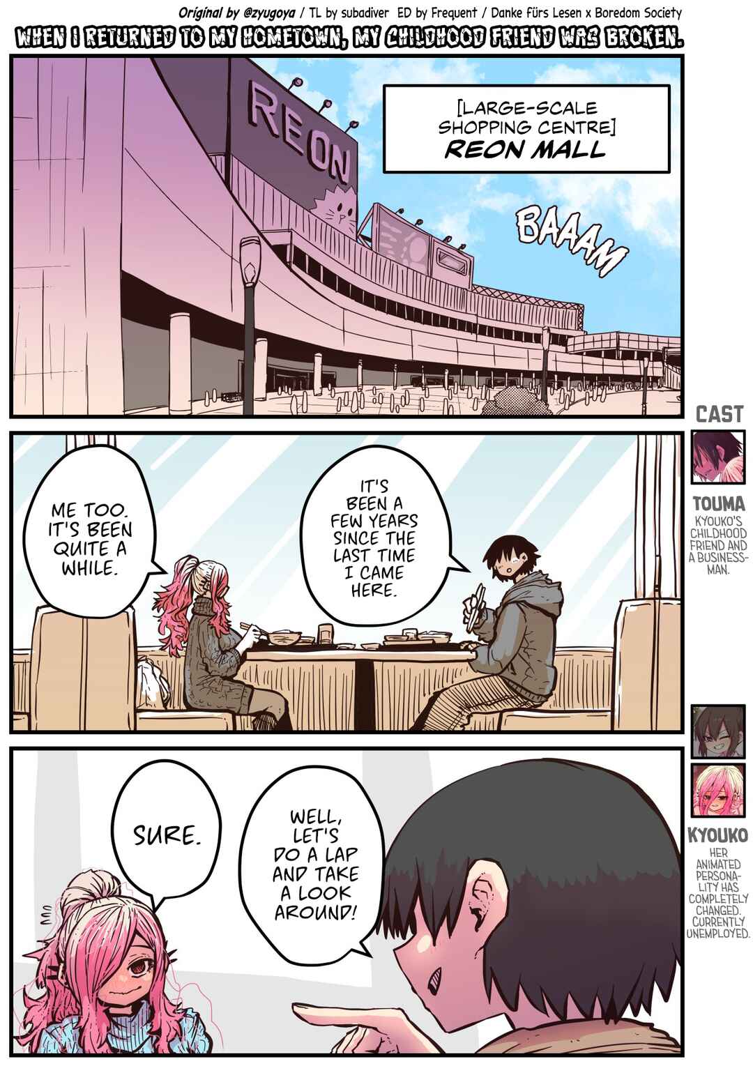 Page 1 Chapter 20 Jimoto ni Kaettekitara Osananajimi ga Kowareteta