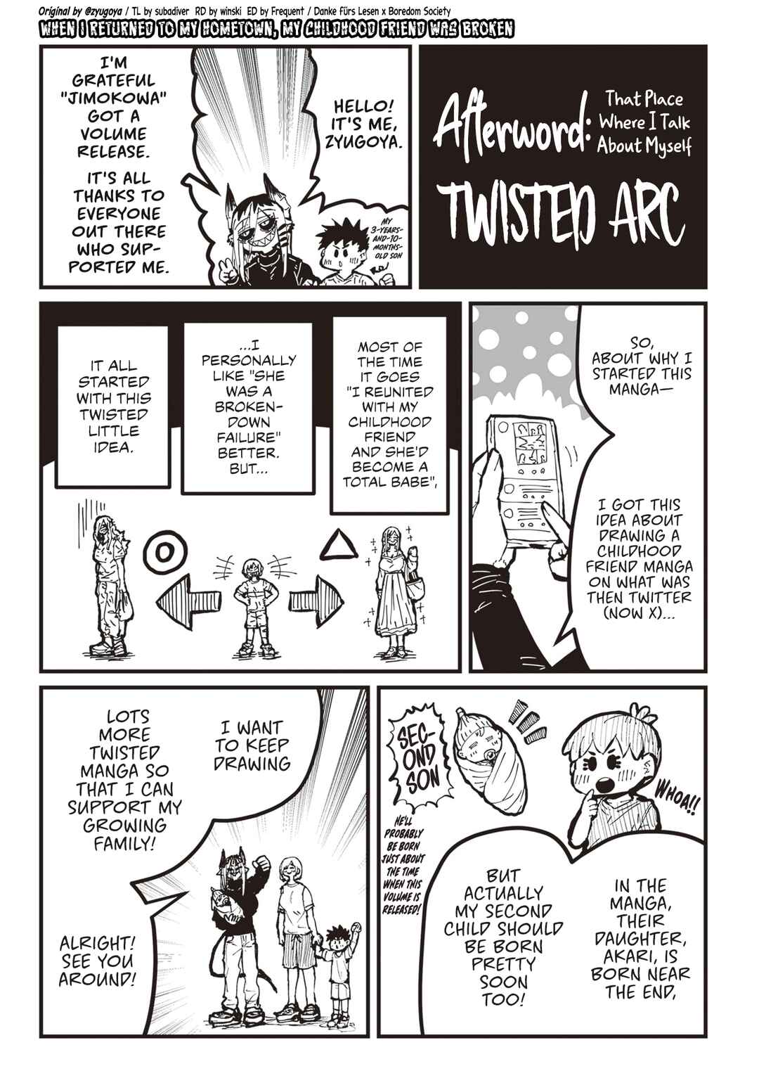 Page 1 Chapter 50.11 Jimoto ni Kaettekitara Osananajimi ga Kowareteta