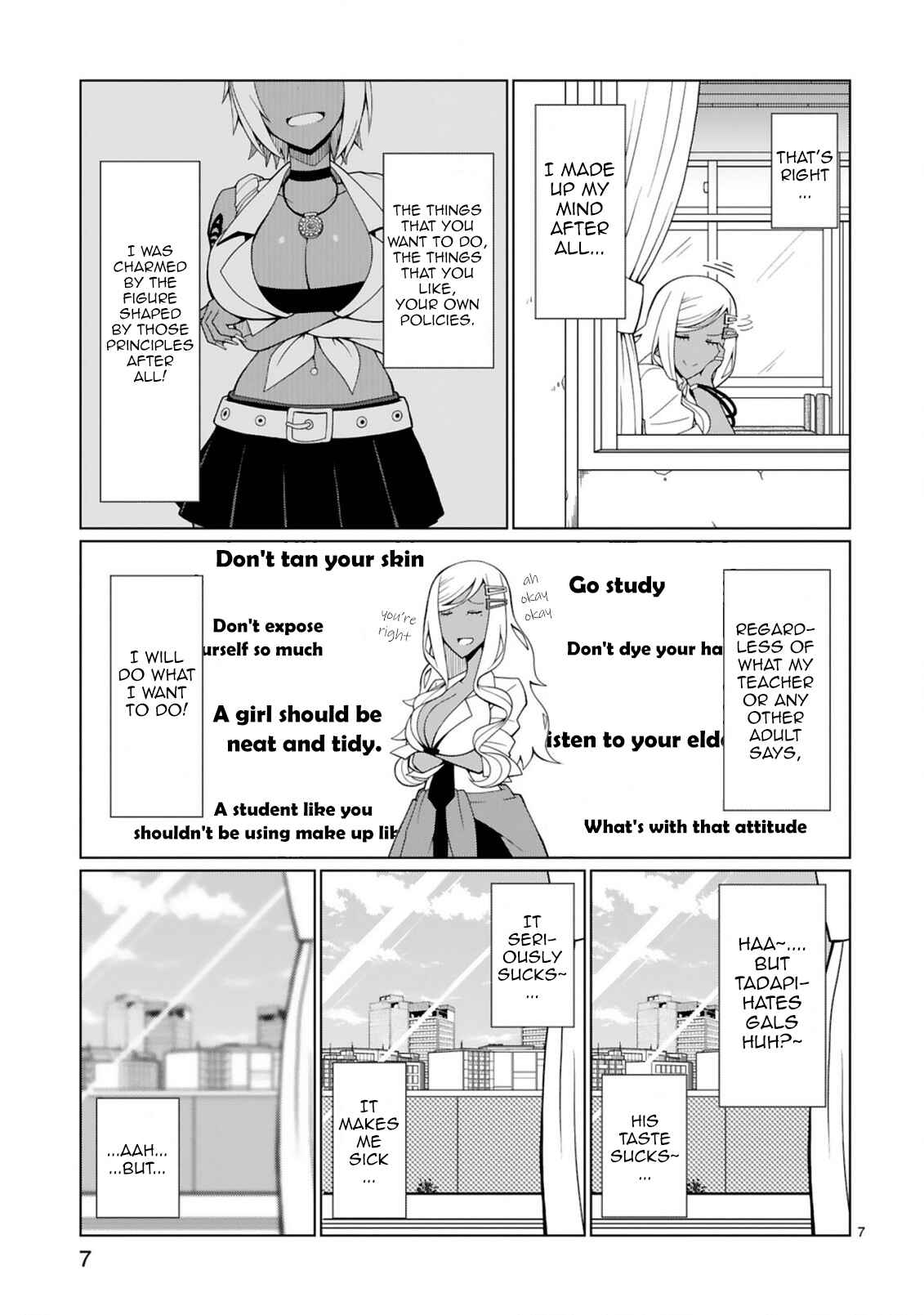 Page 7 Chapter 2 Tedama ni Toritai Kurokiya-san