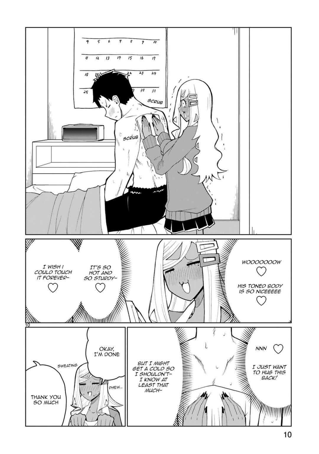 Page 10 Chapter 35 Tedama ni Toritai Kurokiya-san