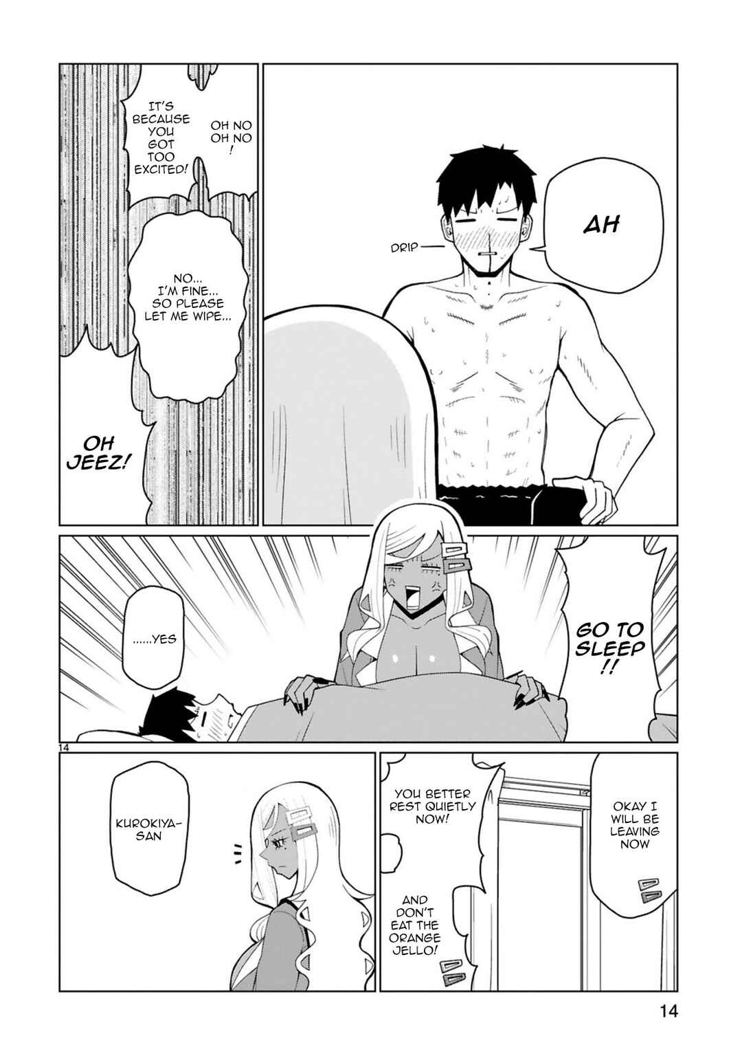 Page 14 Chapter 35 Tedama ni Toritai Kurokiya-san