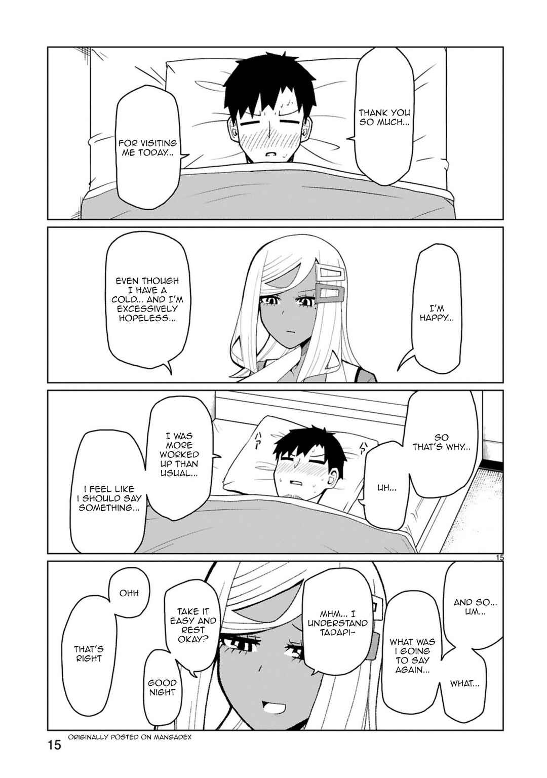 Page 15 Chapter 35 Tedama ni Toritai Kurokiya-san