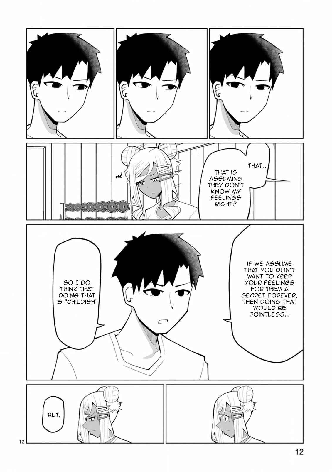 Page 12 Chapter 25 Tedama ni Toritai Kurokiya-san