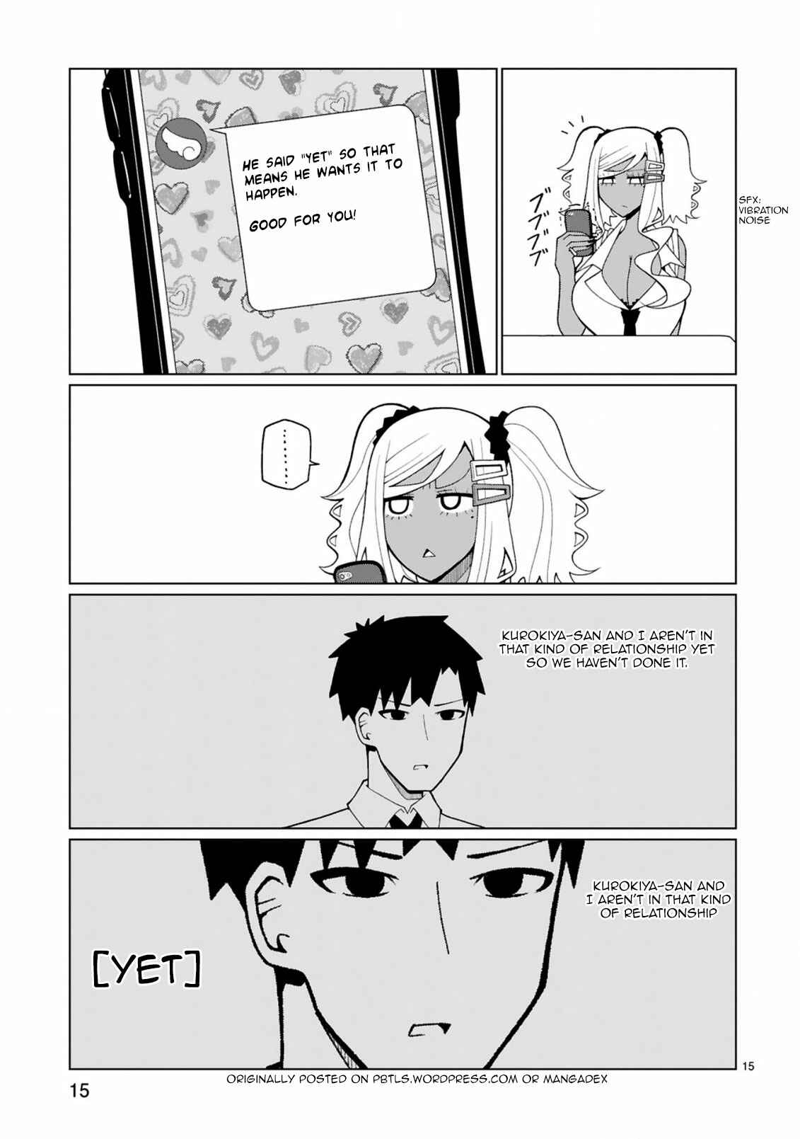 Page 15 Chapter 17 Tedama ni Toritai Kurokiya-san