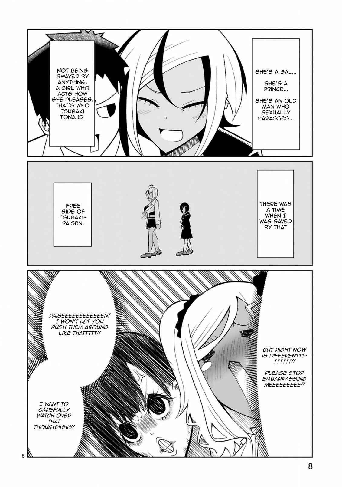 Page 8 Chapter 17 Tedama ni Toritai Kurokiya-san