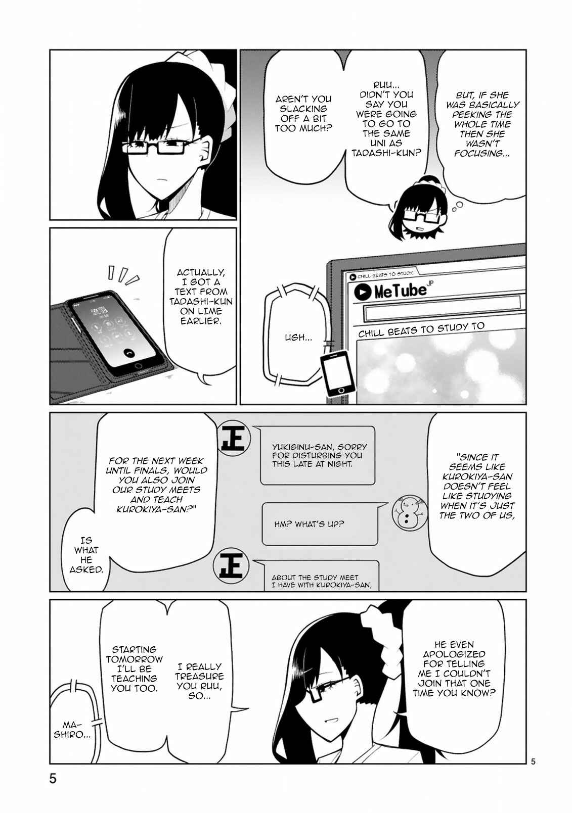 Page 6 Chapter 12 Tedama ni Toritai Kurokiya-san