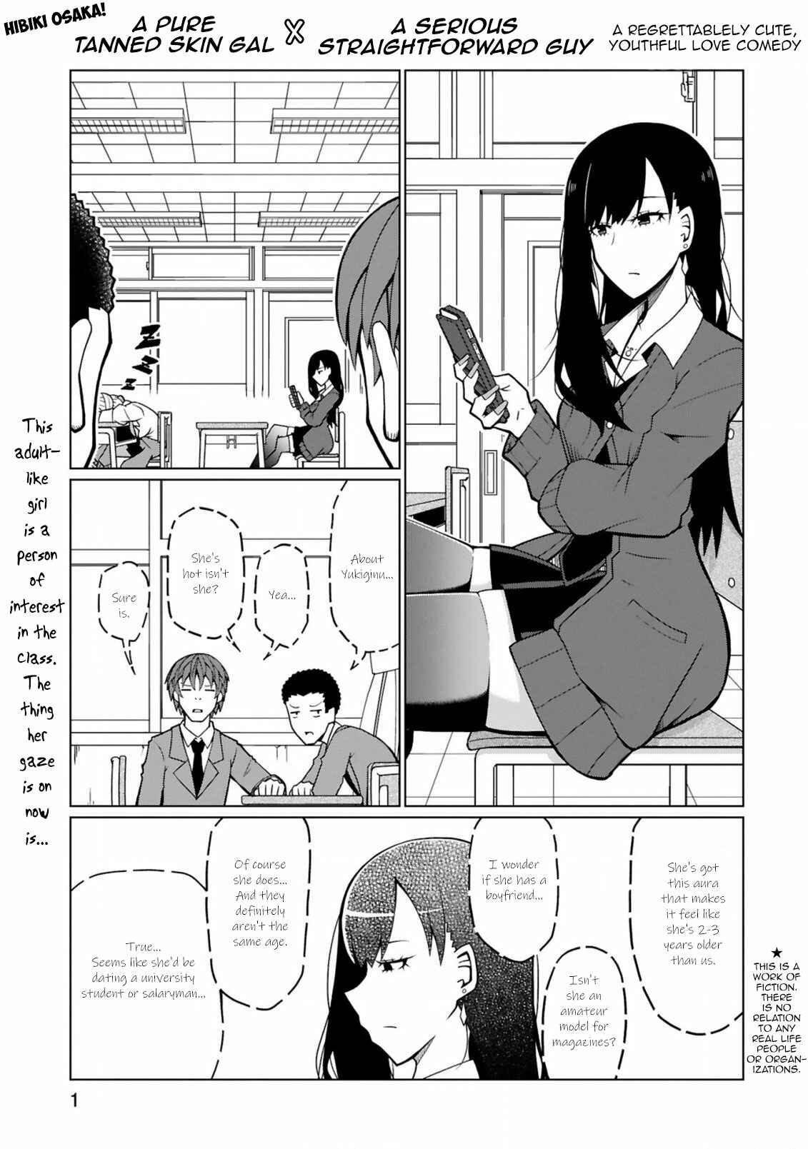 Page 1 Chapter 6 Tedama ni Toritai Kurokiya-san