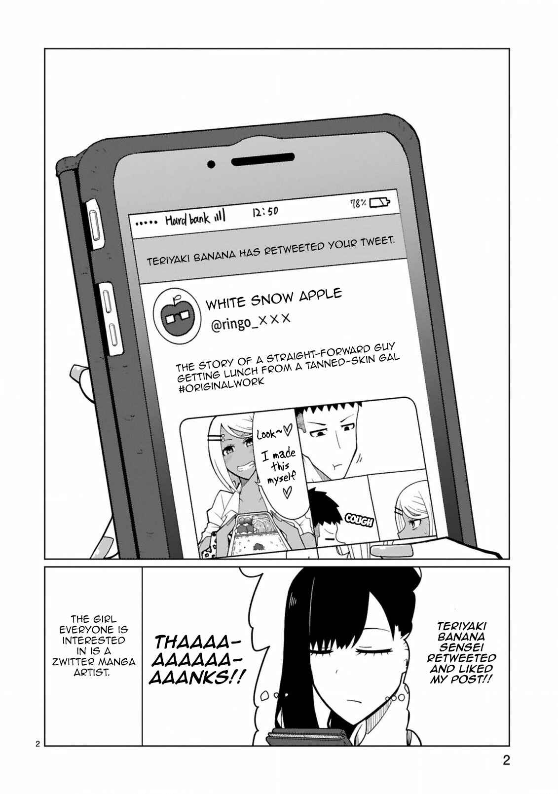 Page 2 Chapter 6 Tedama ni Toritai Kurokiya-san