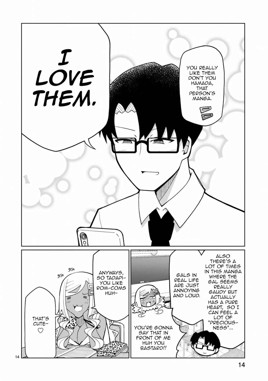 Page 14 Chapter 10 Tedama ni Toritai Kurokiya-san
