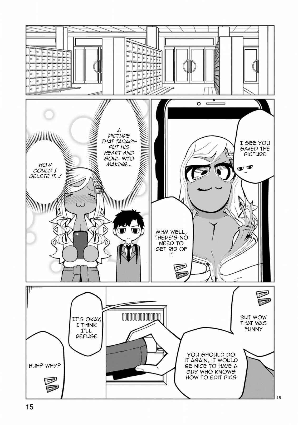 Page 15 Chapter 27 Tedama ni Toritai Kurokiya-san