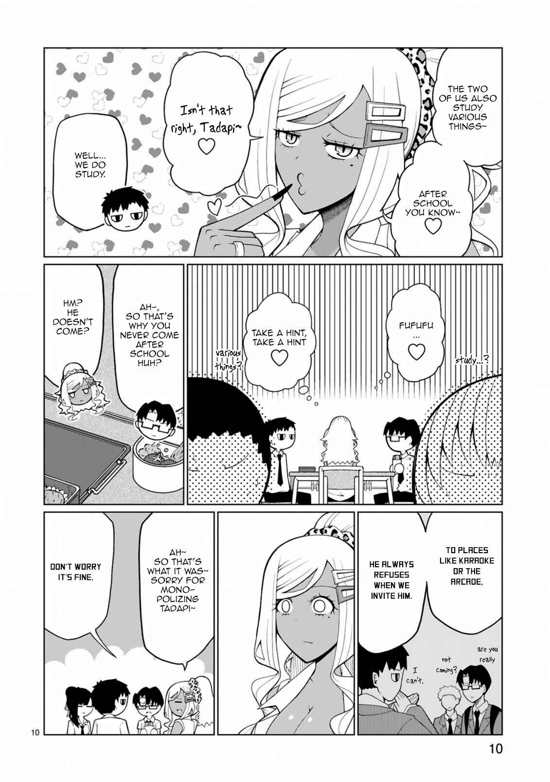 Page 10 Chapter 9 Tedama ni Toritai Kurokiya-san