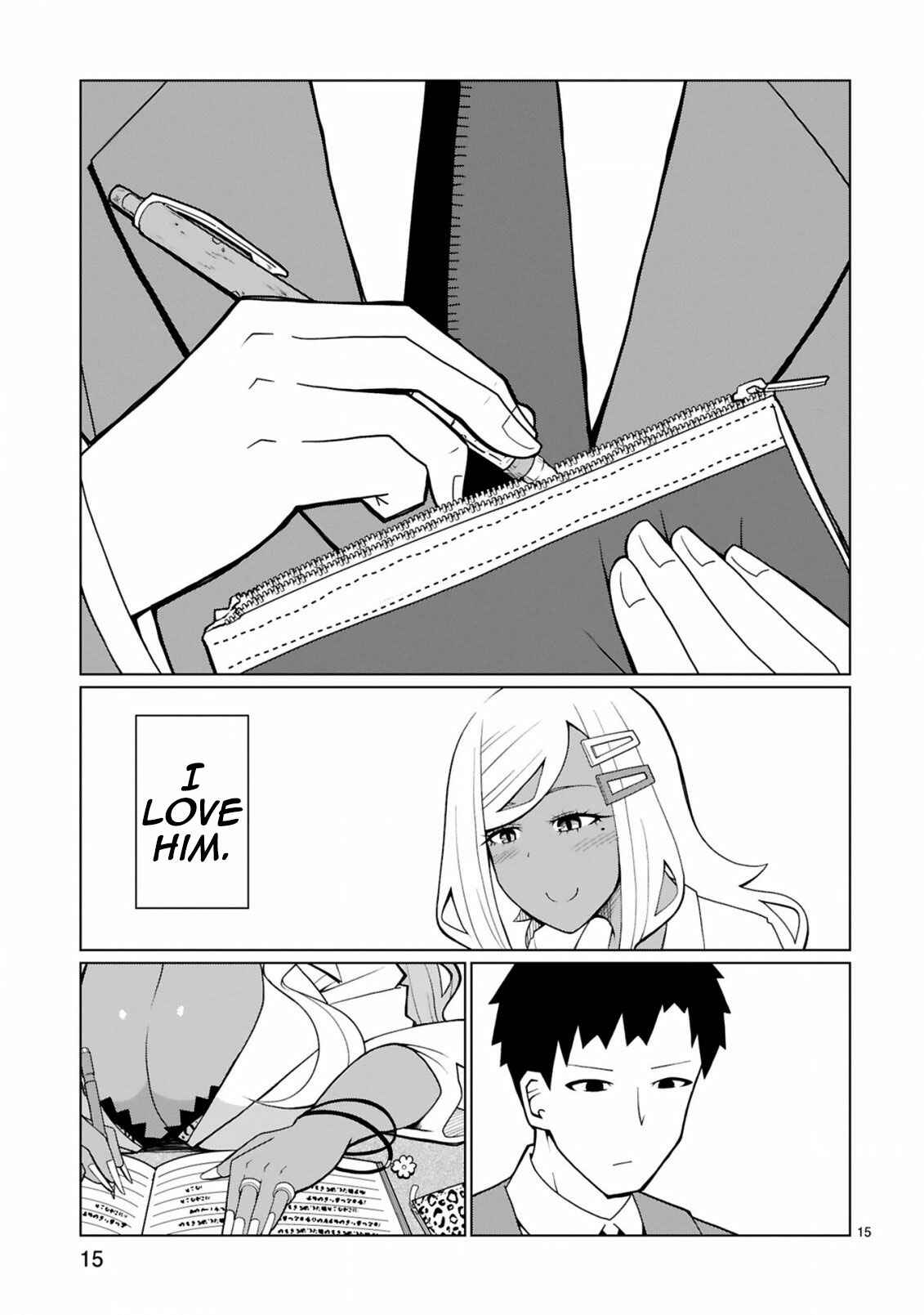 Page 15 Chapter 8 Tedama ni Toritai Kurokiya-san
