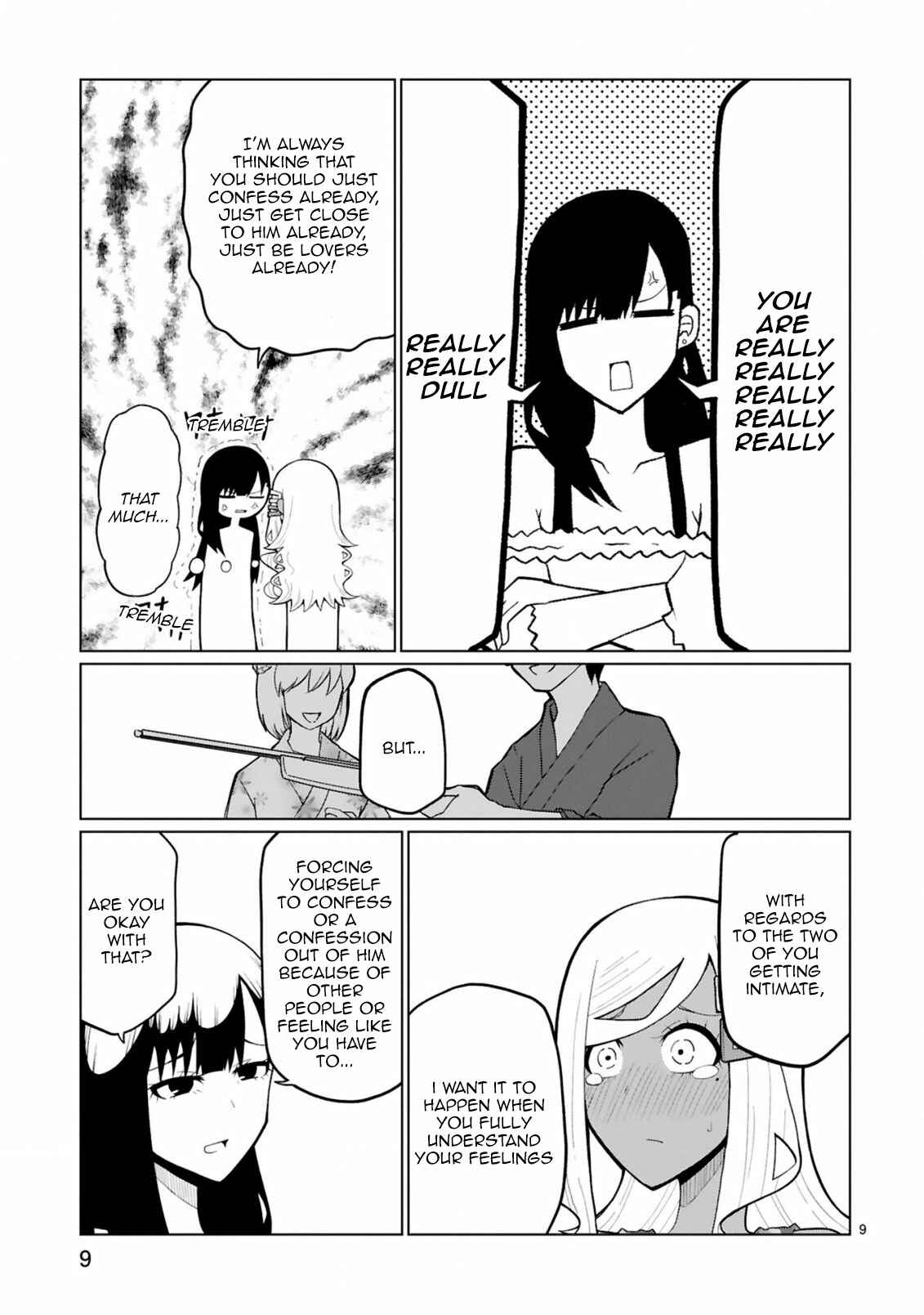 Page 9 Chapter 24 Tedama ni Toritai Kurokiya-san