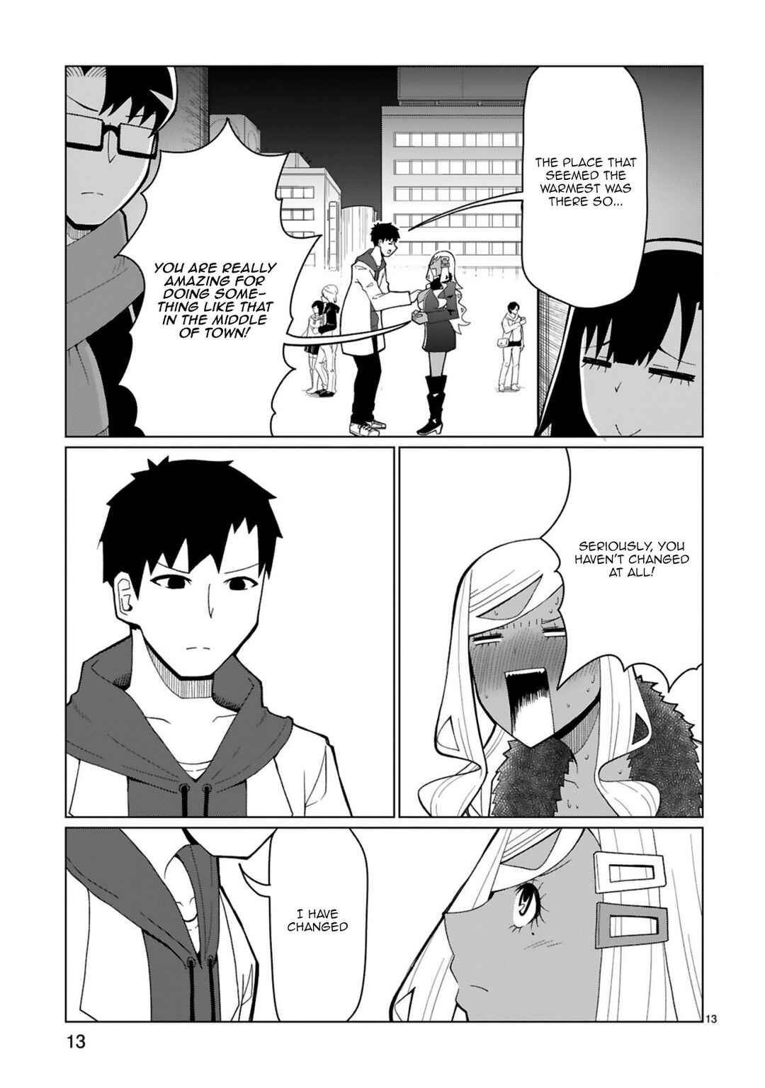 Page 13 Chapter 38 Tedama ni Toritai Kurokiya-san