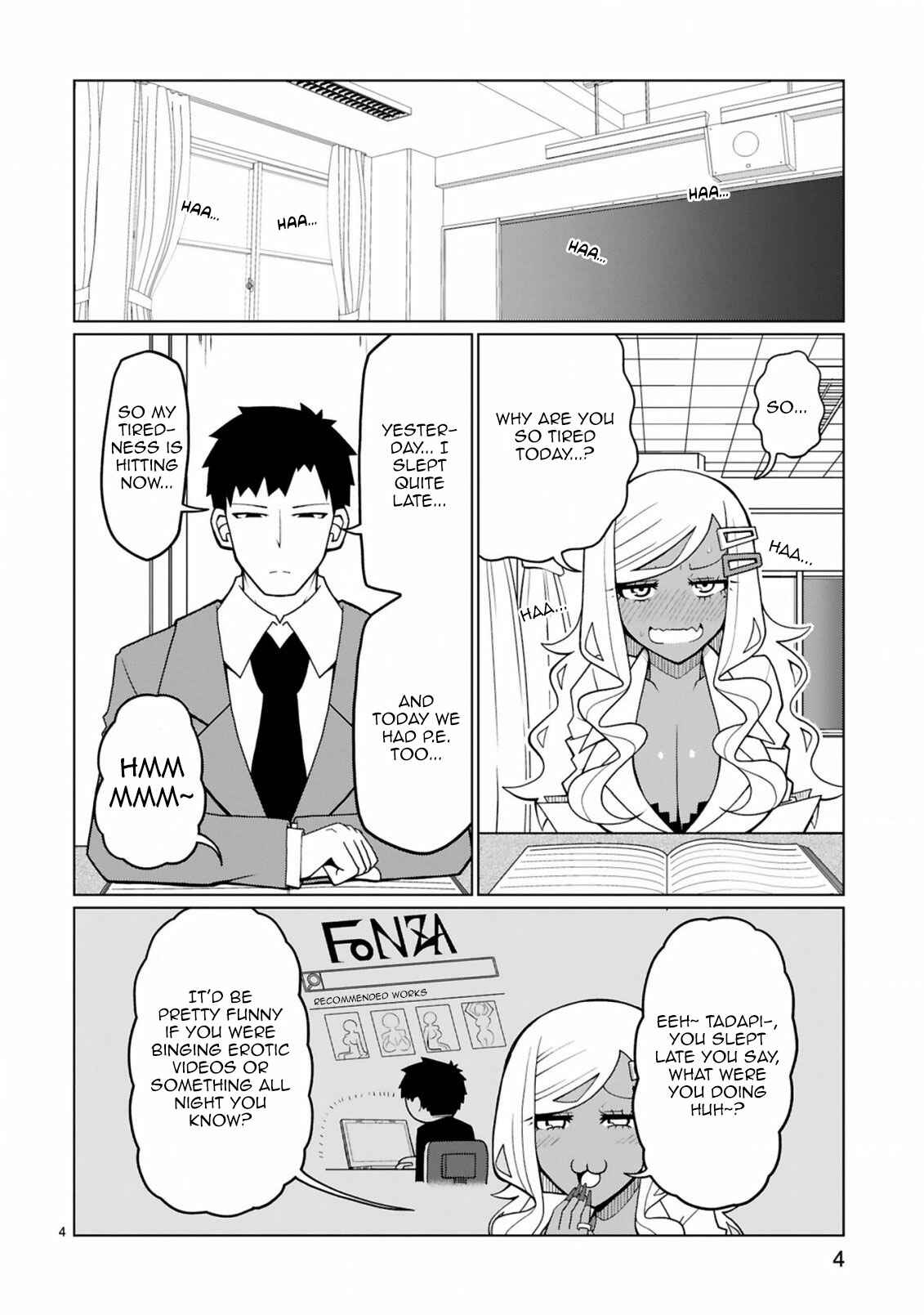 Page 4 Chapter 7 Tedama ni Toritai Kurokiya-san