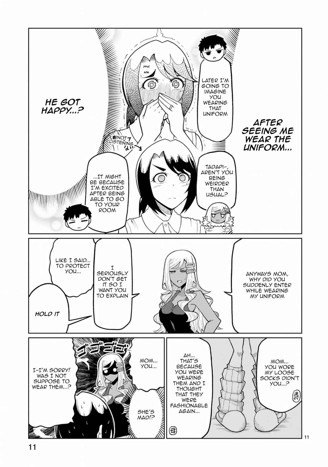 Page 11 Chapter 22 Tedama ni Toritai Kurokiya-san