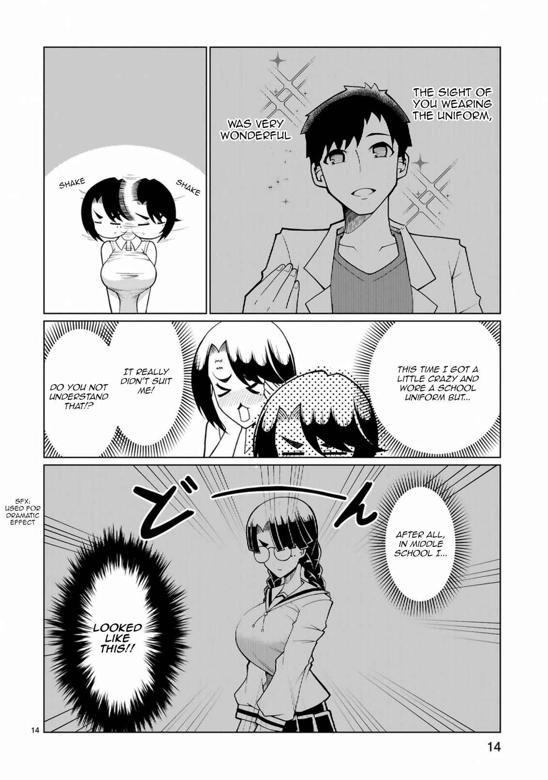 Page 14 Chapter 22 Tedama ni Toritai Kurokiya-san