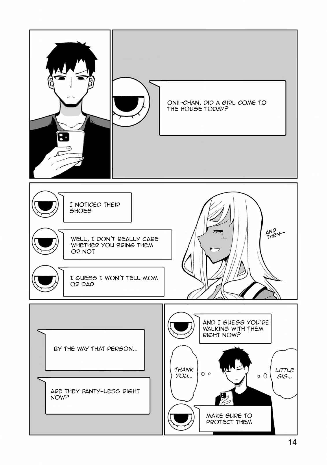 Page 14 Chapter 32 Tedama ni Toritai Kurokiya-san