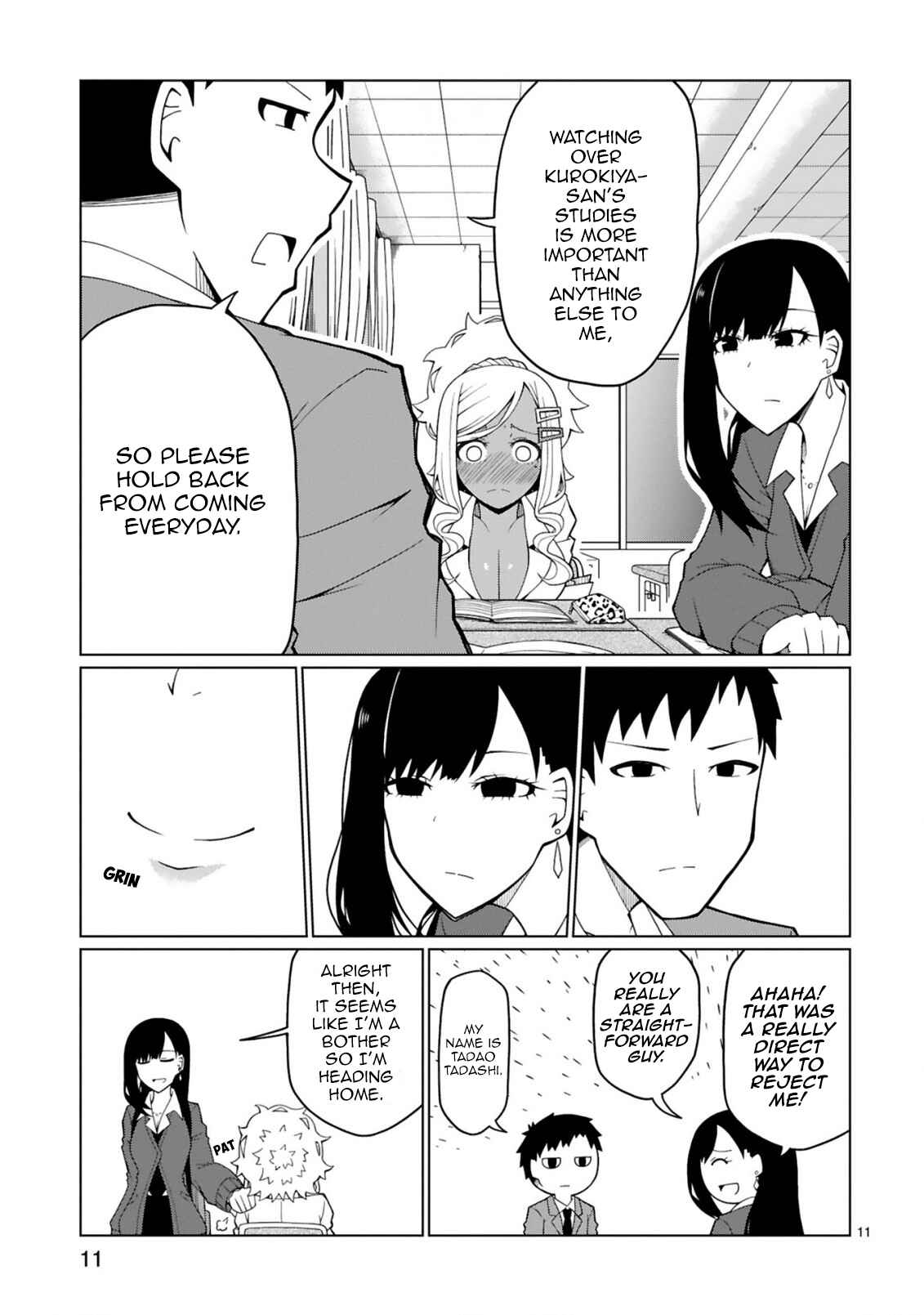 Page 11 Chapter 3 Tedama ni Toritai Kurokiya-san
