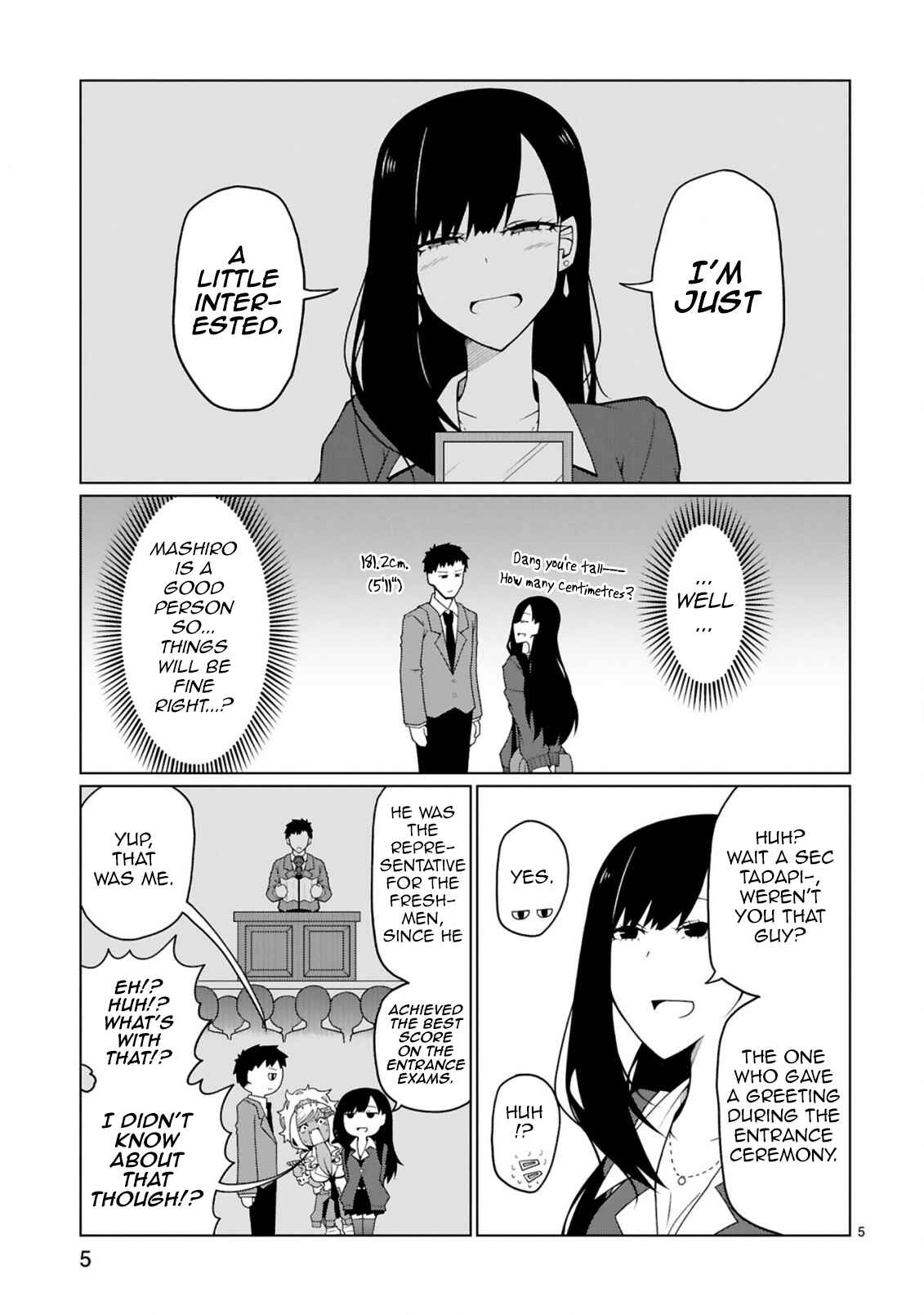 Page 5 Chapter 3 Tedama ni Toritai Kurokiya-san