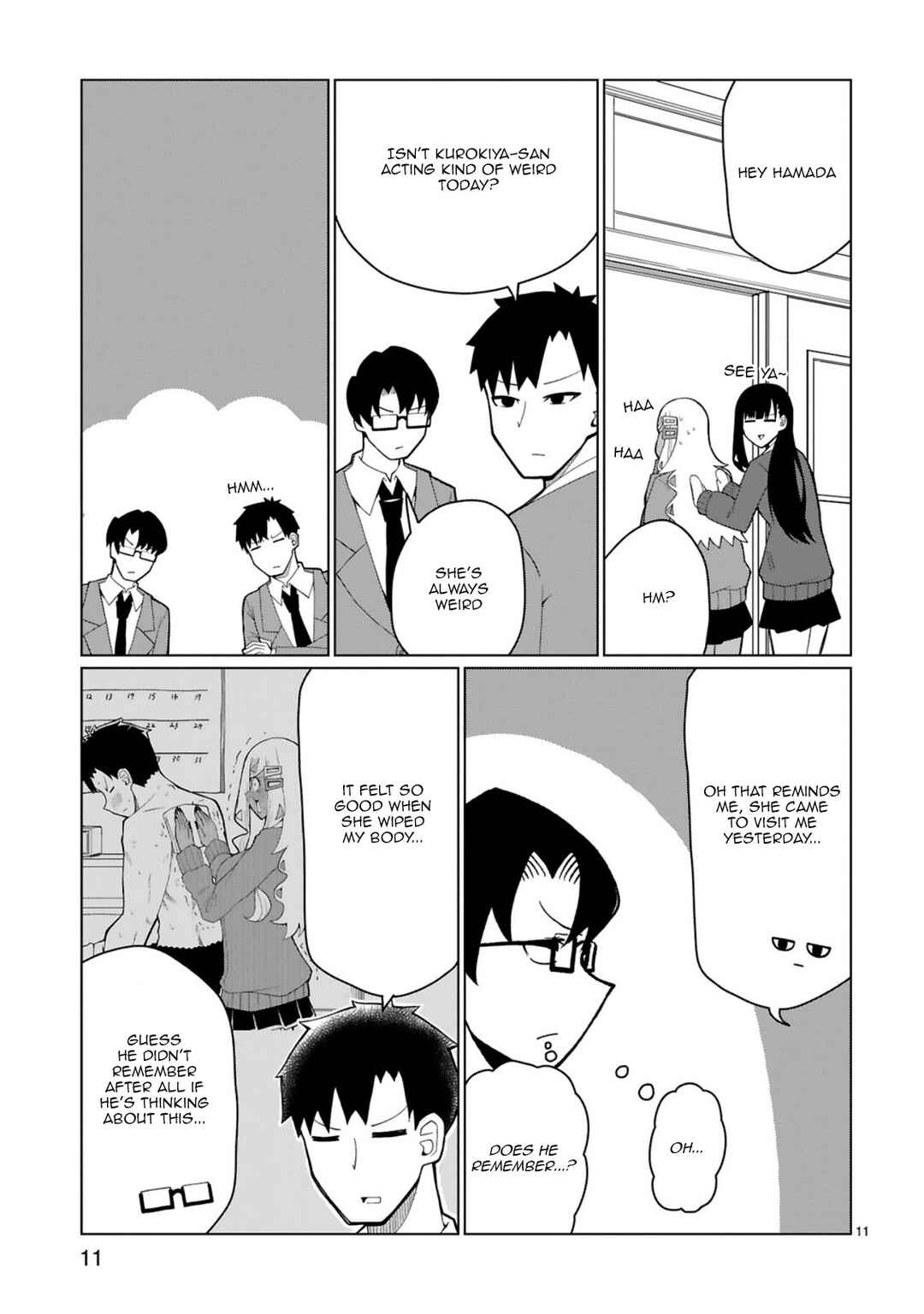 Page 11 Chapter 36 Tedama ni Toritai Kurokiya-san
