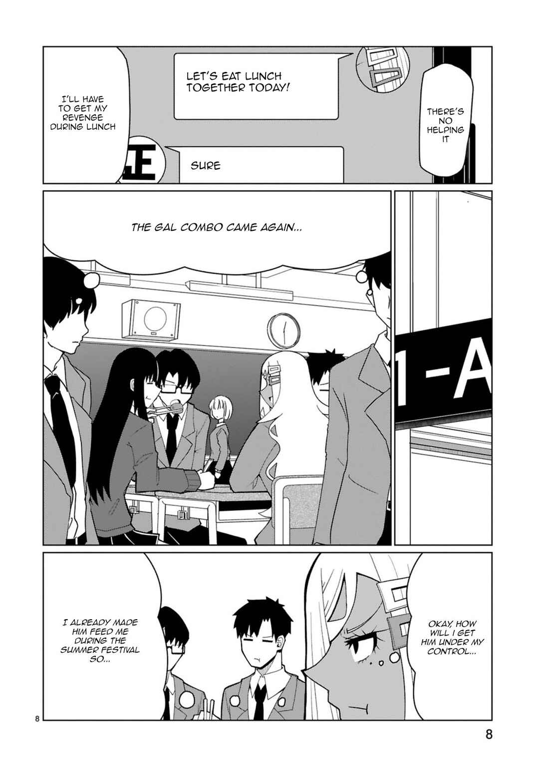 Page 8 Chapter 36 Tedama ni Toritai Kurokiya-san
