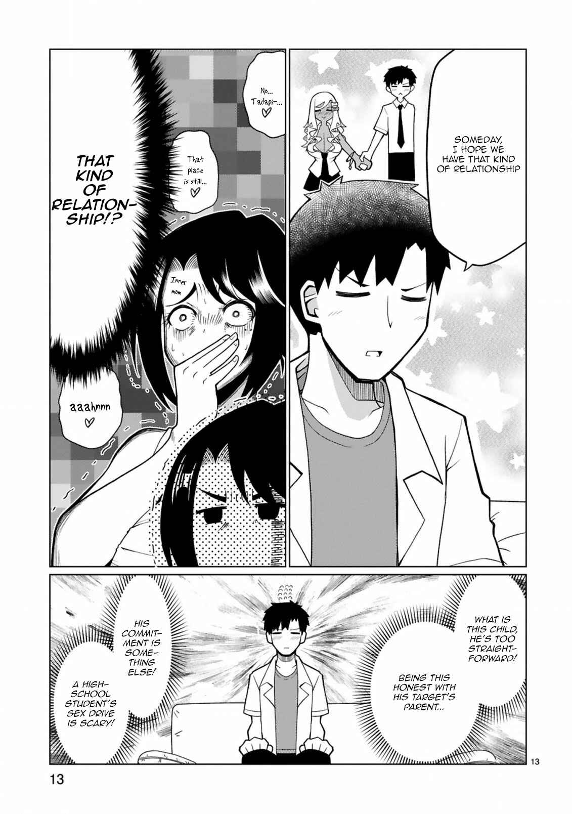 Page 14 Chapter 21 Tedama ni Toritai Kurokiya-san