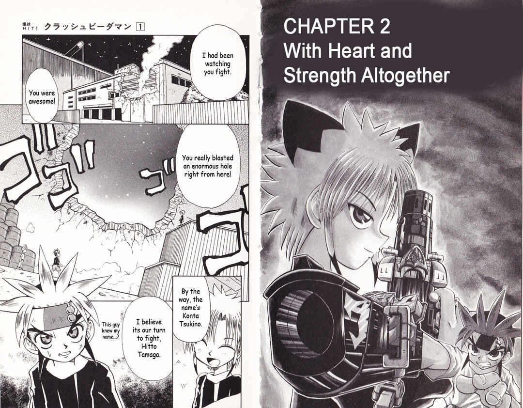Page 1 Chapter 2 Bakukyuu Hit! Crash B-Daman