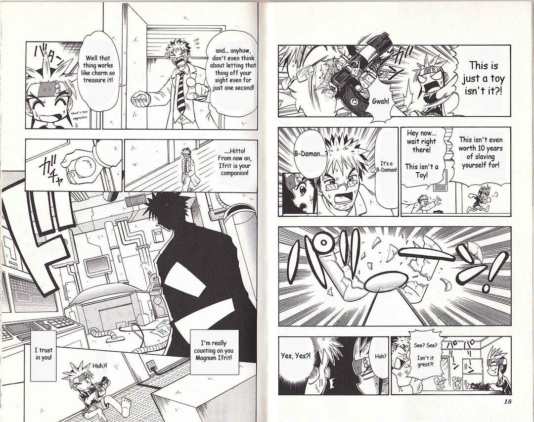 Page 10 Chapter 1 Bakukyuu Hit! Crash B-Daman