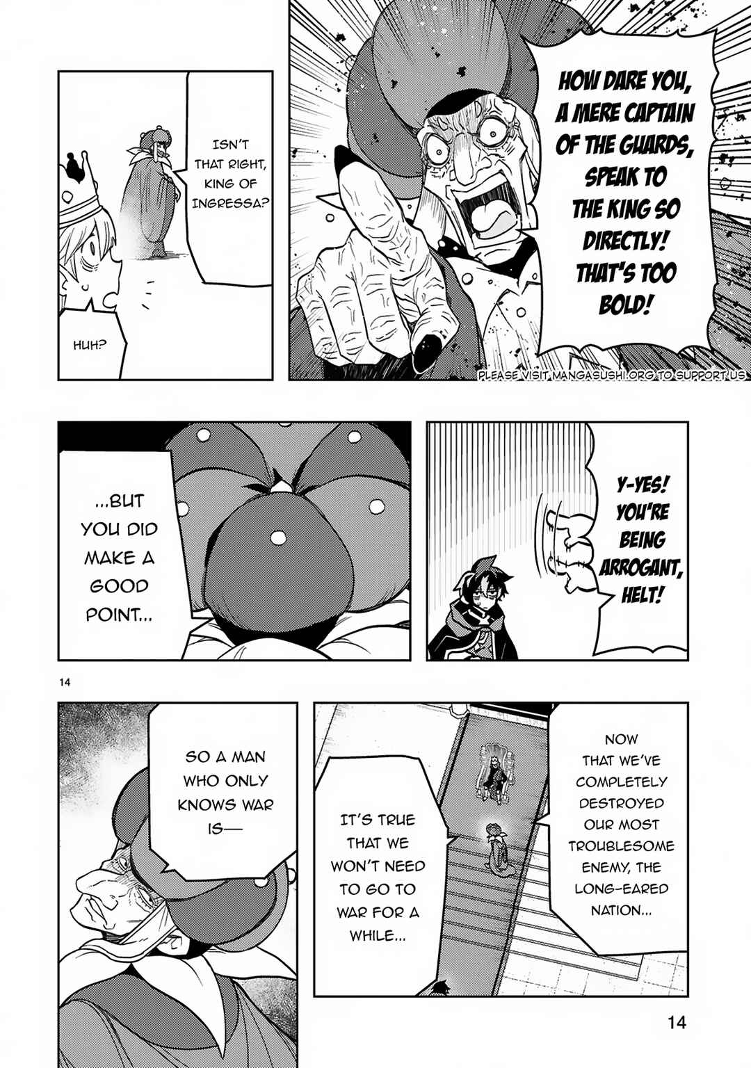 Page 16 Chapter 1 Shokei Sareta Saikyou no Gunnyou Majutsushi, Haisenkoku no Elf Hime to Kokka Saikensu ~Sokoku yo Jama Suru no wa Kattedaga, Sono Majutsu Tsukutta no Ore na Node Kikanai ga?~