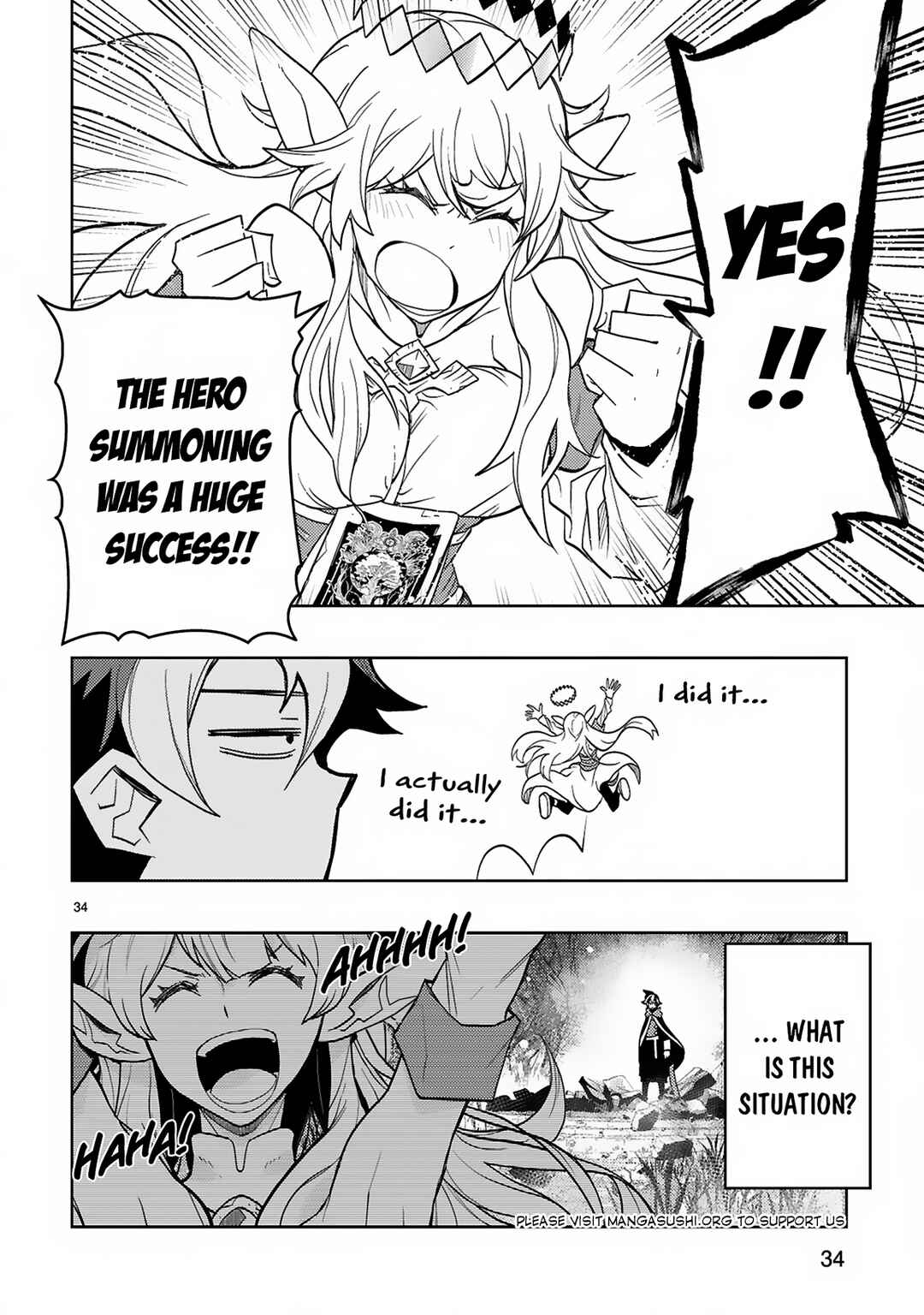 Page 36 Chapter 1 Shokei Sareta Saikyou no Gunnyou Majutsushi, Haisenkoku no Elf Hime to Kokka Saikensu ~Sokoku yo Jama Suru no wa Kattedaga, Sono Majutsu Tsukutta no Ore na Node Kikanai ga?~