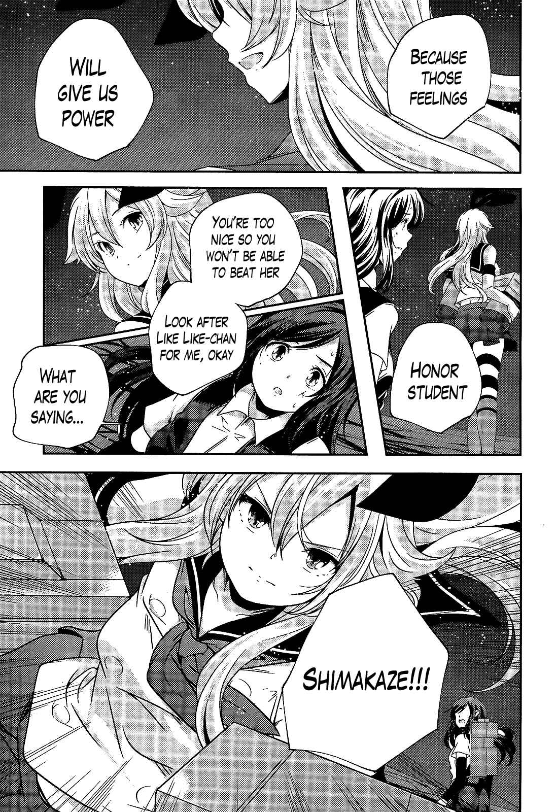 Page 16 Chapter 26 Kantai Collection -KanColle- Shimakaze Tsumujikaze no Shoujo