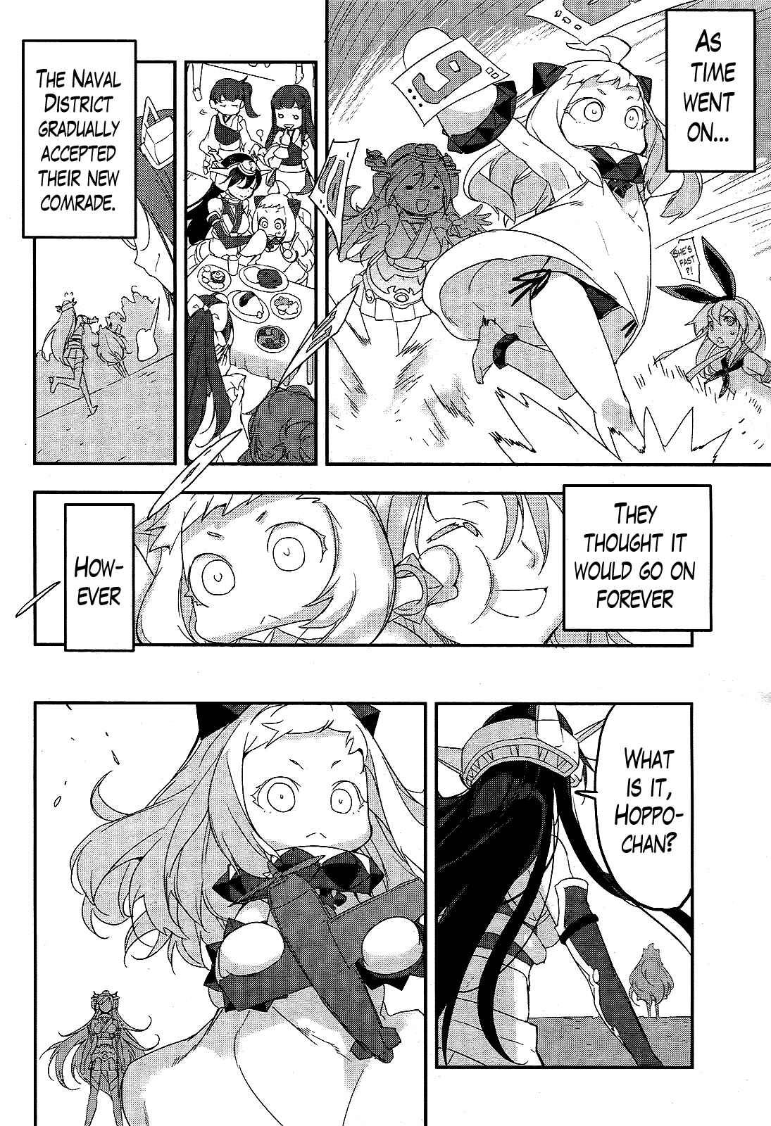 Page 4 Chapter 13.5 Kantai Collection -KanColle- Shimakaze Tsumujikaze no Shoujo