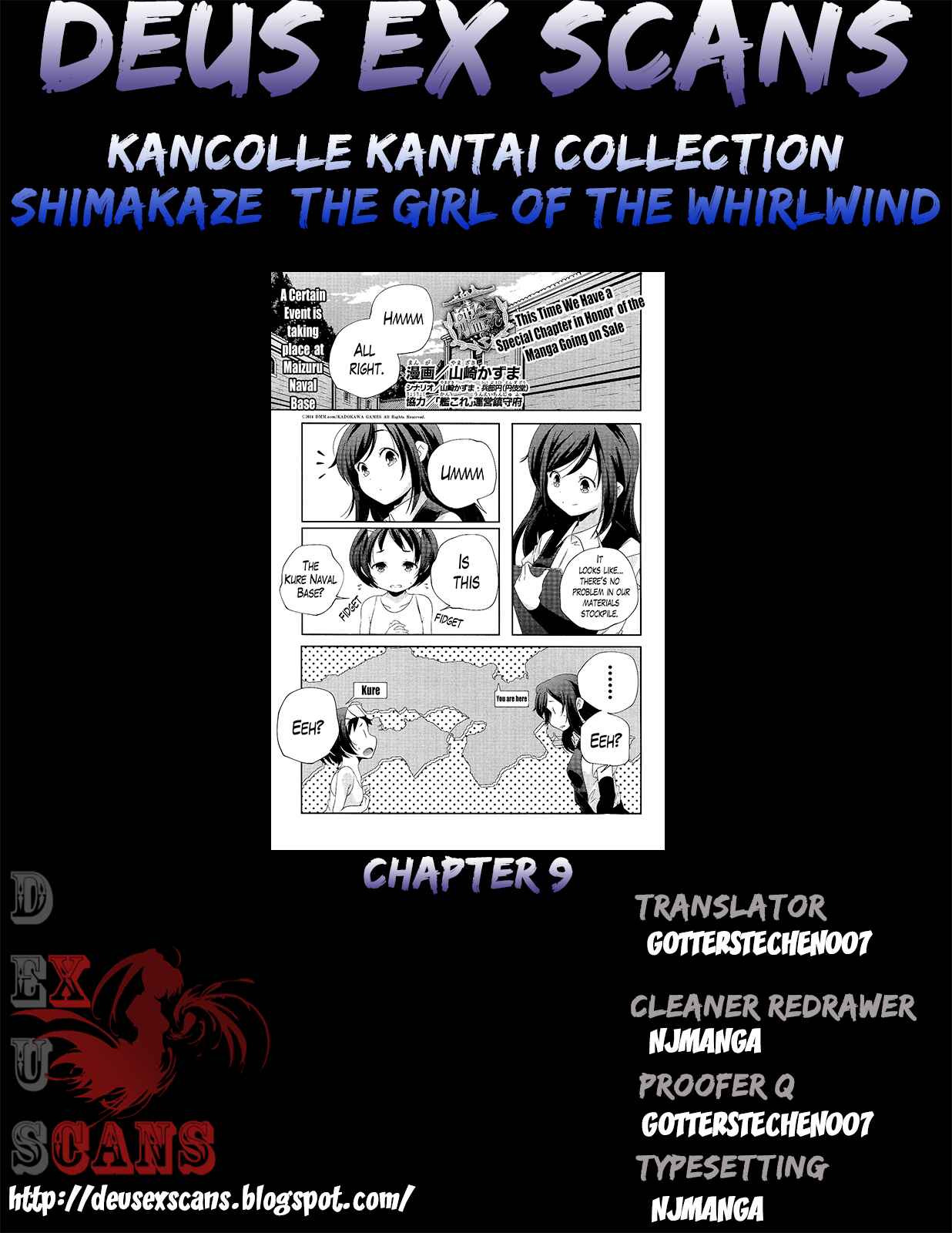 Page 7 Chapter 9 Kantai Collection -KanColle- Shimakaze Tsumujikaze no Shoujo
