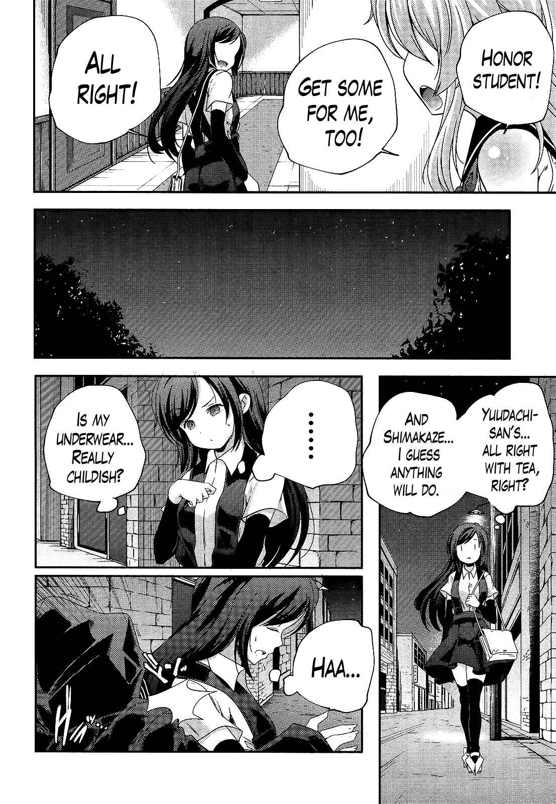 Page 12 Chapter 10 Kantai Collection -KanColle- Shimakaze Tsumujikaze no Shoujo